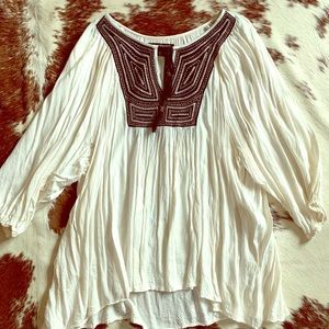 Oversized Boho Blouse